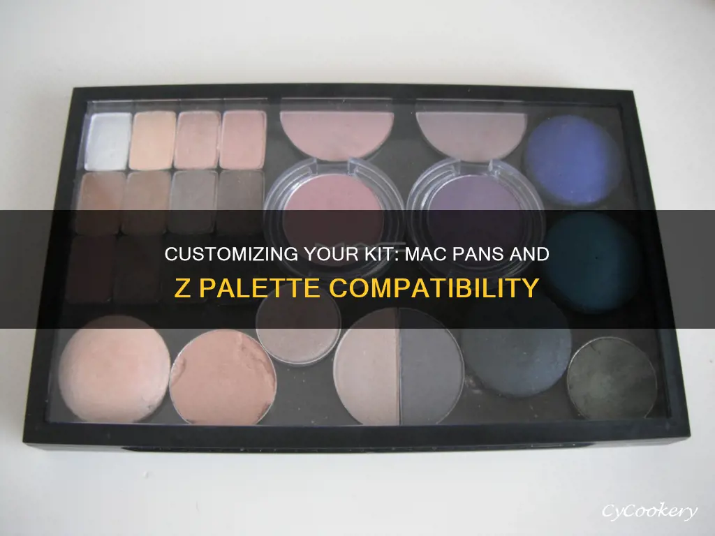 can I put mac pans in z palette