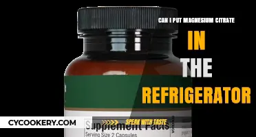 Refrigerating Magnesium Citrate: Safe Storage Tips for Optimal Effectiveness