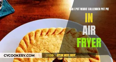 Air Fryer Marie Callender Pot Pie: Can You?