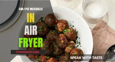 Air Fryer Meatballs: A Quick, Easy, and Healthy Treat