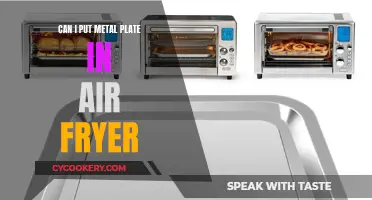 Metal Plates and Air Fryers: Safe or Not?