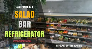 Milk in Salad Bar Fridges: Safe Practice or Risky Move?