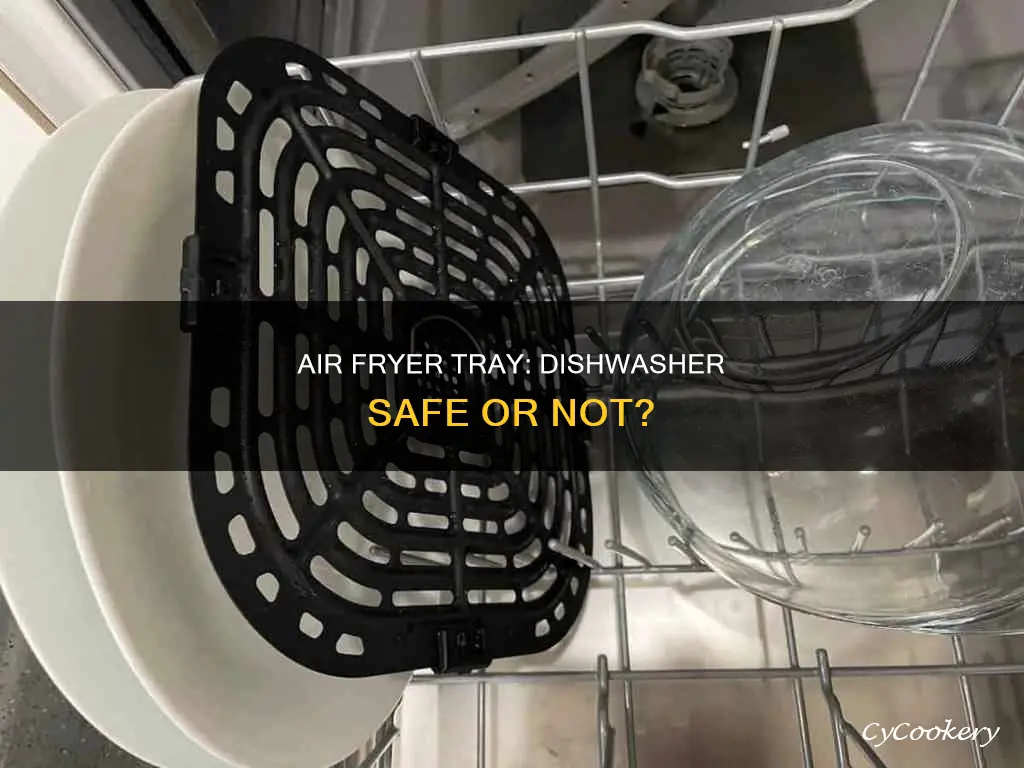 can i put my air fryer tray in the dishwasher