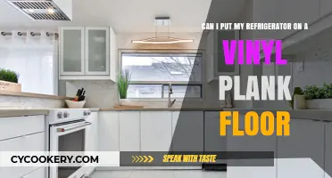Refrigerator on Vinyl Plank Flooring: Safe or Risky Choice?