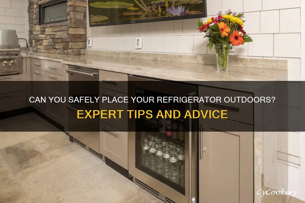 can i put my refrigerator outside