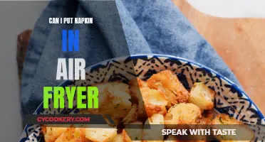 Air Fryer Napkin Use: Safe or Not?