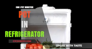 Can Nonstick Pots Go in the Fridge? A Quick Guide
