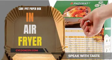 Paper Box in Air Fryer: Safe or Not?