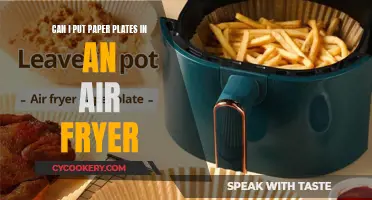 Air Fryer and Paper Plates: Safe or Not?