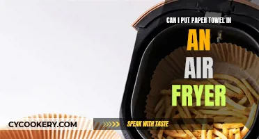 Air Fryer Paper Towel Safety: Do's and Don'ts