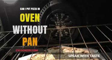 Oven Pizza: To Pan or Not to Pan?