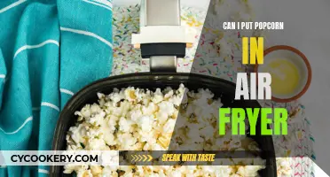 Air Fryer Popcorn: Is It Possible?