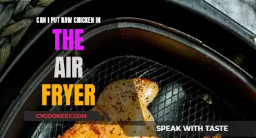 Air Fryer Chicken: Safe to Put Raw Chicken?