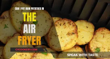 Air Fryer Raw Potatoes: Safe to Fry?