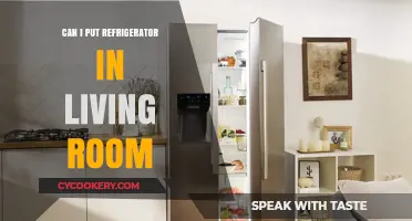 Can You Place a Refrigerator in Your Living Room? Pros & Cons