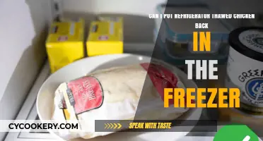 Refrigerator-Thawed Chicken: Can You Safely Refreeze It?