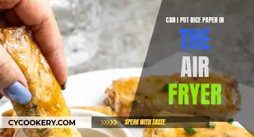 Air Fryer Rice Paper: Safe or Not?