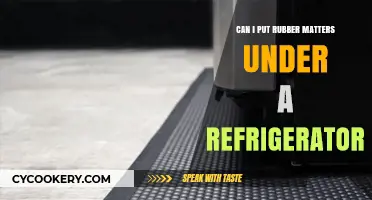Rubber Mats Under Refrigerators: Benefits, Risks, and Best Practices