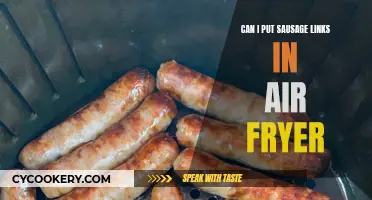 Air-Fryer Sausage Links: Quick, Crispy, and Delicious!