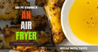 Air Fryer Seasoning: What You Need to Know