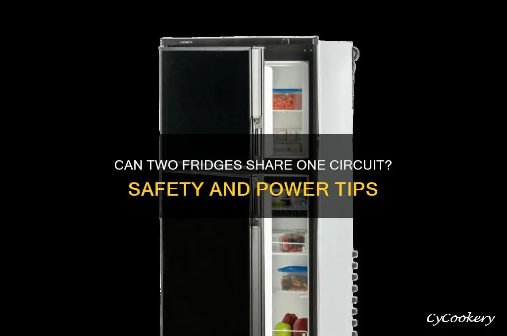 can i put two refrigerators on the same circuit