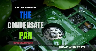 The Condensate Pan: Vinegar, a Friend or Foe?