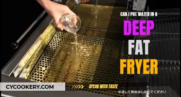 Deep Fat Fryers and Water: A Safe Mix?