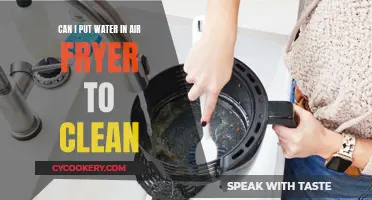 How to Clean an Air Fryer with Water?