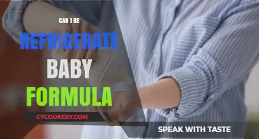 Reheating Baby Formula: Safe Practices for Re-Refrigerating Leftovers