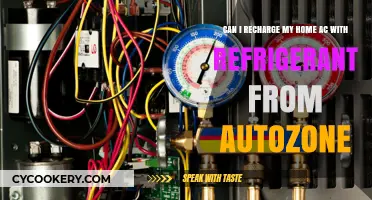 Can You Recharge Home AC with AutoZone Refrigerant? Find Out