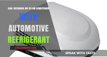 Recharging RV Air Conditioners: Can Automotive Refrigerant Be Used?