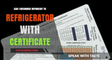 Certified Refrigerant Recharge: Can You Refill Your Fridge Legally?
