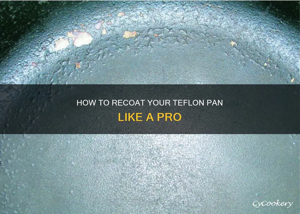 can I recoat a teflon pan