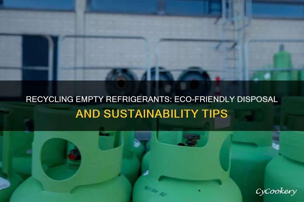 can i recycle an empty refrigerants