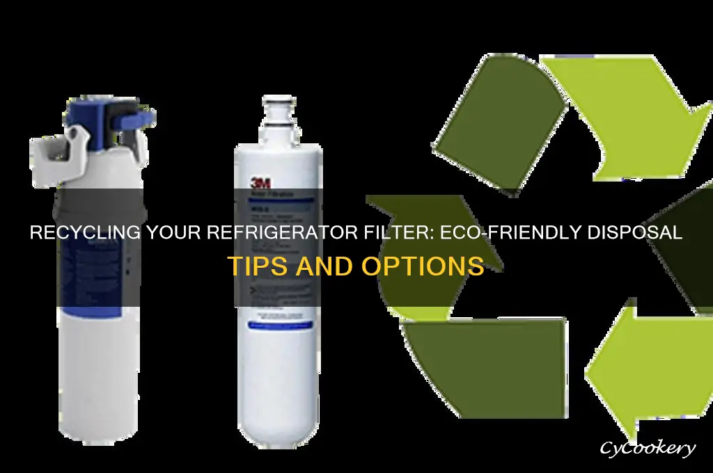 can i recycle my refrigerator filter