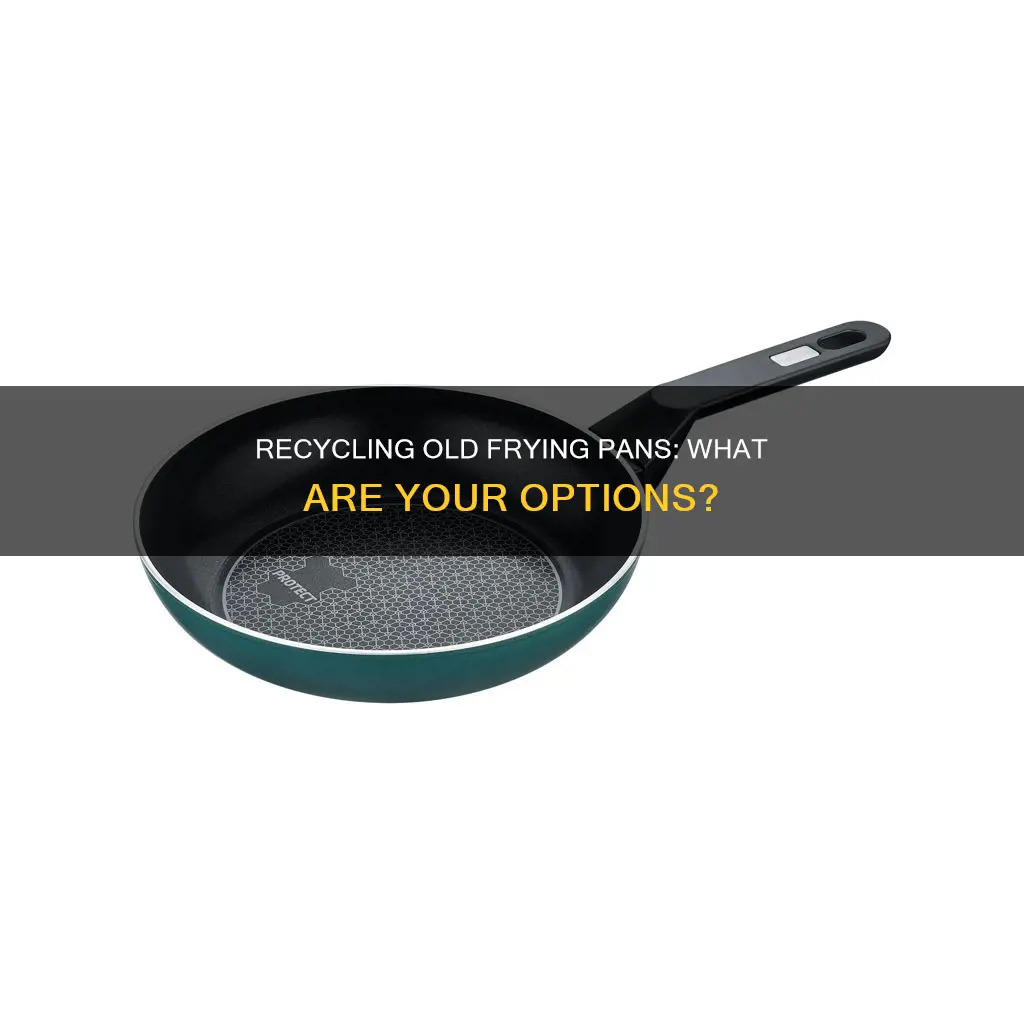 can I recycle old frying pan