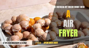 Refreshing Mochi Donuts: Air Fryer Magic