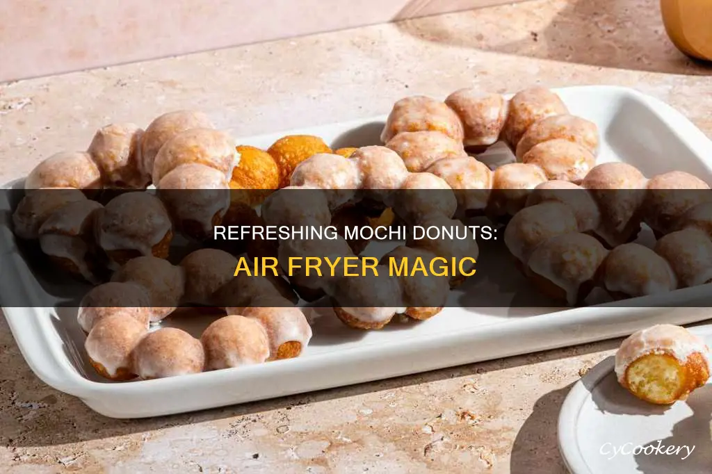 can i refresh my mochi donut with a air fryer