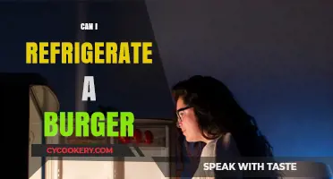 Can You Safely Refrigerate a Burger? Tips for Storage and Reheating