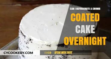 Refrigerating Crumb Coated Cakes: Overnight Storage Tips and Tricks