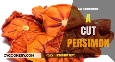 Refrigerating Cut Persimmon: Tips for Freshness and Storage