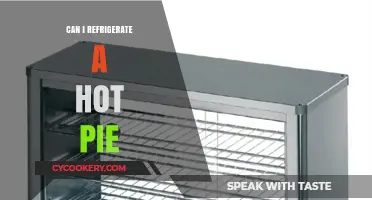 Refrigerating Hot Pie: Best Practices for Cooling and Storing Safely