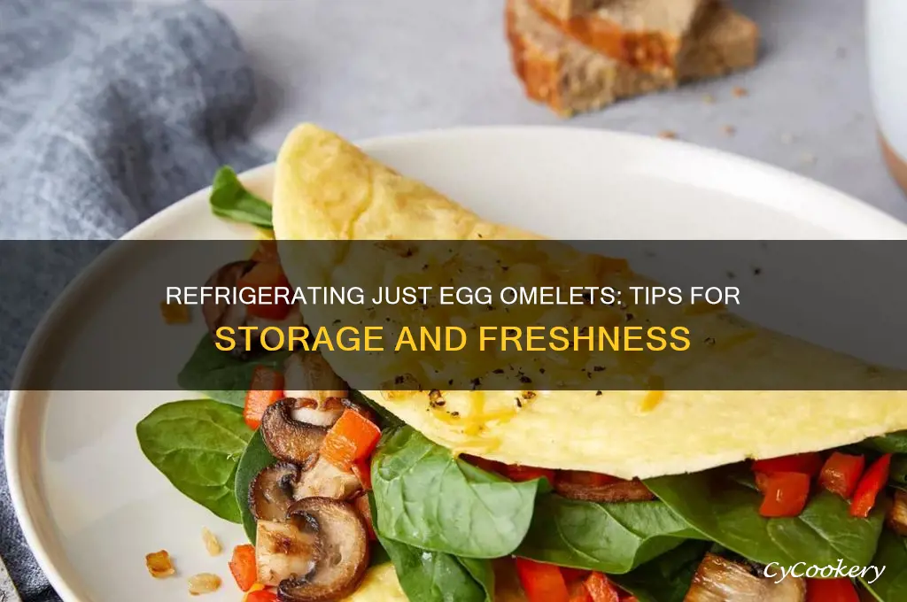 can i refrigerate a just egg omelet