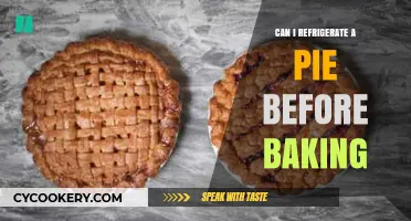 Refrigerating Pie Before Baking: Tips for Perfect Crust and Filling