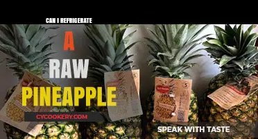 Refrigerating Raw Pineapple: Best Practices for Freshness and Storage