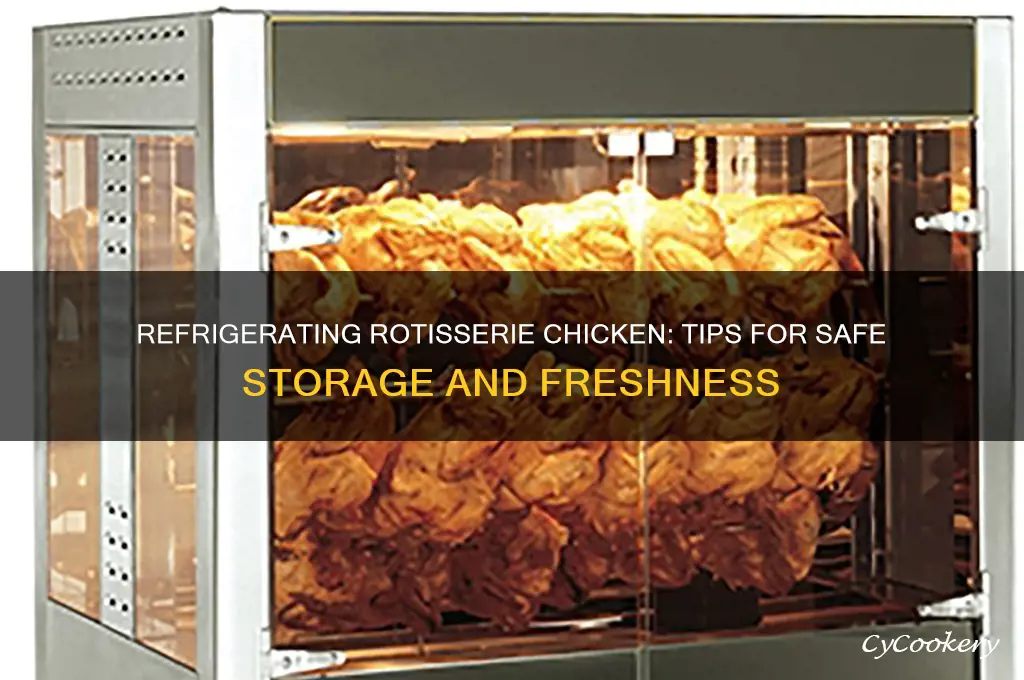 can i refrigerate a rotisserie chicken