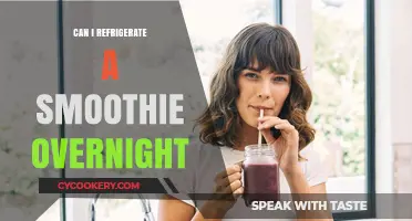 Refrigerating Smoothies Overnight: Tips for Freshness and Flavor Preservation
