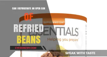 Refrigerating Open Refried Beans: Tips for Freshness and Safety