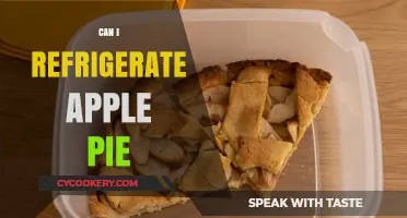 Refrigerating Apple Pie: Best Practices for Freshness and Flavor