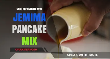 Refrigerating Aunt Jemima Pancake Mix: Best Practices and Tips
